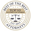 Best of the best attorneys | Est 2019 | top 10 family law attorney